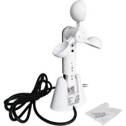 Nemaxx WLS-01 Funk Windsensor Für Vollkassettenmarkisen, Automatische Steuerung Gebäudeautomatisierung