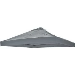 MOJAWO Ersatz Dach Universell 3x3m Hellgrau-MMC3612G-hellgrau