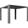 Pavillon Mit Dach Poly Rattan 300×300×200cm Grau Anthrazit VidaXL