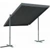 Freistehende Markise Mit Kippbarem Dach 350x253x196 Cm Anthrazit VidaXL
