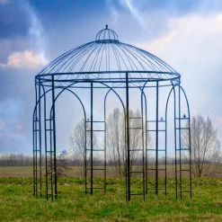 DEMA Garten Pavillon Metall-Pavillon EXCLUSIV Gartenpavillon Gartendeko