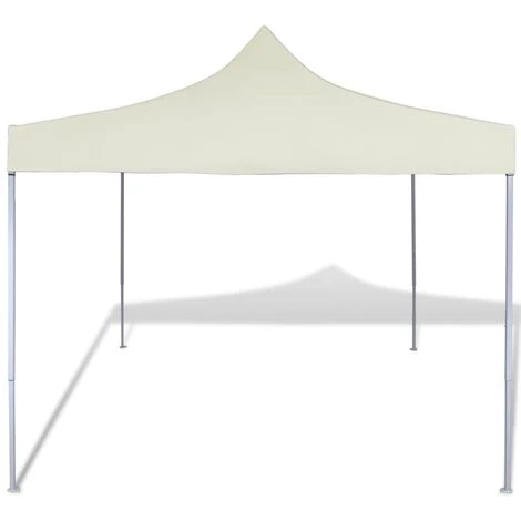 Faltzelt 3x3m Creme VidaXL – Bild 2
