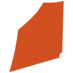Faltbarer Balkonfächer Terracotta-Rot 140x140cm VidaXL