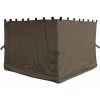 Quick-Star 4 Seitenteile Für Pavillon Nizza 3x4m Seitenwand Taupe / Beigegrau RAL 7006