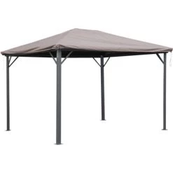 Quick-Star Schutzhülle Wasserdicht 3x3,6m Für Stoff Und Hardtop Pavillon Ersatzdach Abdeckung