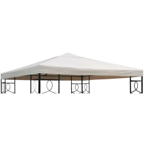 SPETEBO 3.04 Ersatzdach Mit PVC-Beschichtung - Artikel 14851 - Farbe: Beige