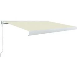 Manuelle Kassetten-Markise 300x250 Cm Creme VidaXL