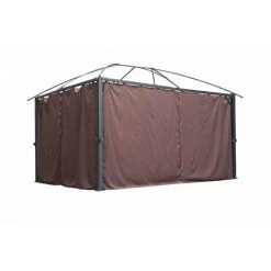 TrendLine Seitenteile Pavillon Martinique Polyester Mit PU-Beschichtung Braun