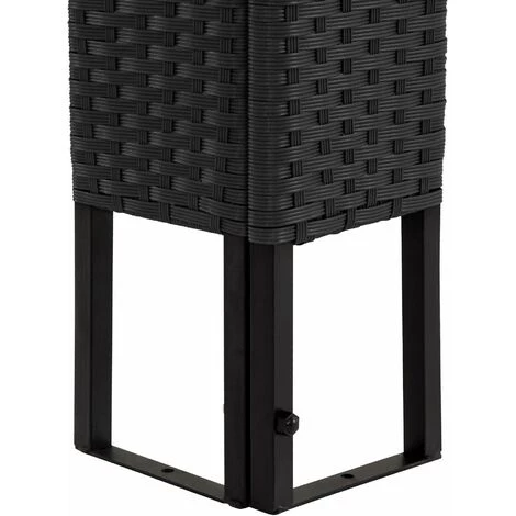 TECTAKE Rattan Garten Pavillon Mona 3x4m - Pavillon, Gartenpavillon, Partyzelt – Bild 5