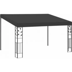 Wand-Pavillon 4x3x2,5 M Anthrazit VidaXL