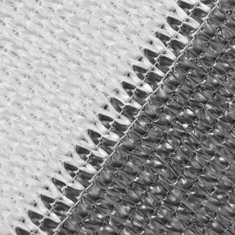 YOUTHUP Balkonsichtschutz HDPE 75x600 Cm Anthrazit Und Weiß – Bild 2