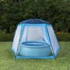 YOUTHUP Poolzelt Stoff 500 X 433 X 250 Cm Blau