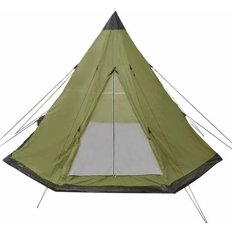 YOUTHUP 4-Personen-Zelt Grün – Bild 3