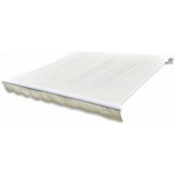 Topdeal Markisenbespannung Canvas Creme 6 X 3 M (ohne Rahmen) 03784