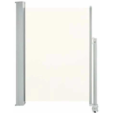 Topdeal Ausziehbare Seitenmarkise 100 X 300 Cm Creme 29337 – Bild 2