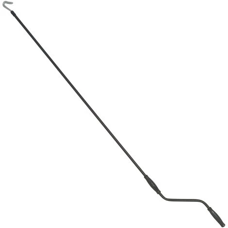 NEMAXX Markisenkurbel Handkurbel Kurbelstange, 160cm, Starr, Anthrazit, Für Vollkassettenmarkisen