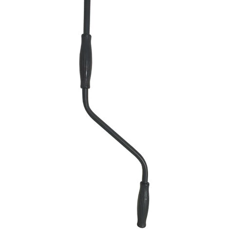 NEMAXX Markisenkurbel Handkurbel Kurbelstange, 160cm, Starr, Anthrazit, Für Vollkassettenmarkisen – Bild 2