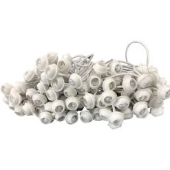 DEGAMO Spanngummi Mit Kugel Für Zeltplanen, 200 Stück