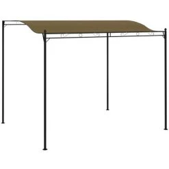Pavillon 3x2,5m Taupe VidaXL