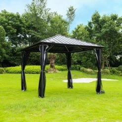 HOME DELUXE - Pavillon AZUR I Gartenpavillon, Partyzelt