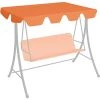 YOUTHUP Ersatzdach Für Gartenschaukel Orange 192x147 Cm 270 G/m2