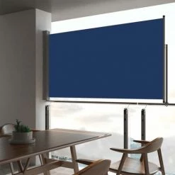 YOUTHUP Ausziehbare Seitenmarkise 160x300 Cm Blau