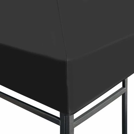 ABCRITAL Pavillondach 310 G/m² 4x3 M Grau – Bild 3