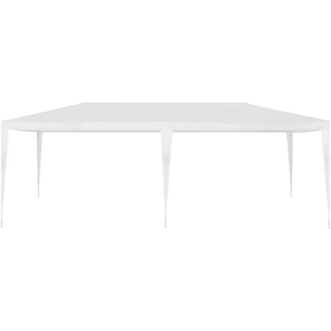 ABCRITAL Partyzelt 3 X 6 M PE Weiß – Bild 3