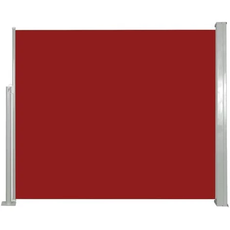 ABCRITAL Ausziehbare Seitenmarkise 120 X 300 Cm Rot – Bild 2
