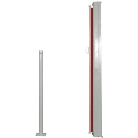 ABCRITAL Ausziehbare Seitenmarkise 120 X 300 Cm Rot – Bild 3