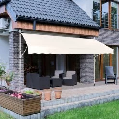 Strattore Klemmmarkise / Balkonmarkise Sonnenschutz 300 X 120 Cm - Beige