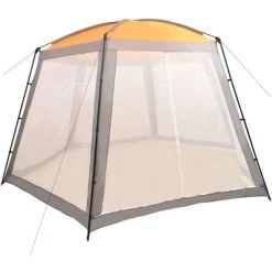 Poolzelt Stoff 500x433x250 Cm Grau VidaXL