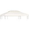 BETTERLIFE Pavillon-Dachplane Ersatzdach 310 G/m² Cremeweiß 3×4 M