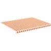 Markisenbespannung Gelb Und Orange 4,5x3,5 M VidaXL