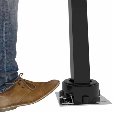 Standmarkise Automatisch 300x250 Cm Orange/Braun VidaXL – Bild 2