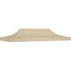 BEARSU Partyzelt-Dach 6x3 M Beige 270 G/m²