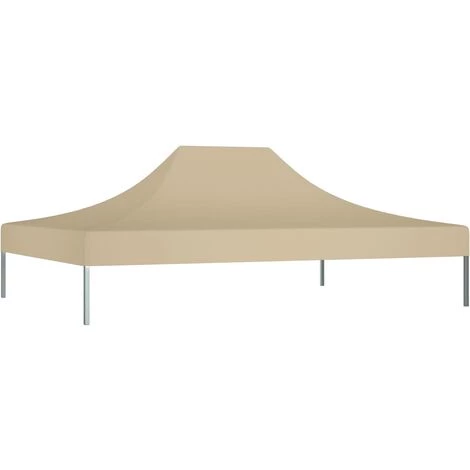 BEARSU Partyzelt-Dach 4,5x3 M Beige 270 G/m² – Bild 2
