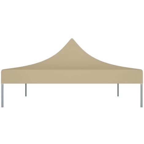 BEARSU Partyzelt-Dach 4,5x3 M Beige 270 G/m² – Bild 4