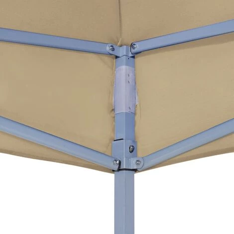 BEARSU Partyzelt-Dach 4,5x3 M Beige 270 G/m² – Bild 5