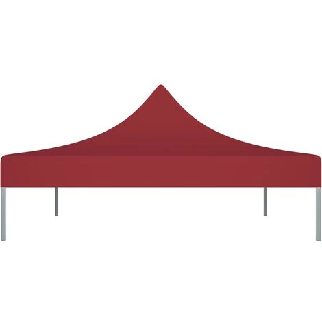 BEARSU Partyzelt-Dach 4,5x3 M Burgunderrot 270 G/m² – Bild 4