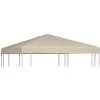 BEARSU Pavillondach 310 G/m² 3×3 M Beige