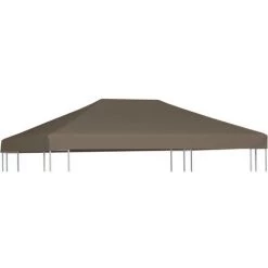BEARSU Pavillondach 310 G / M² 3x3 M Taupe