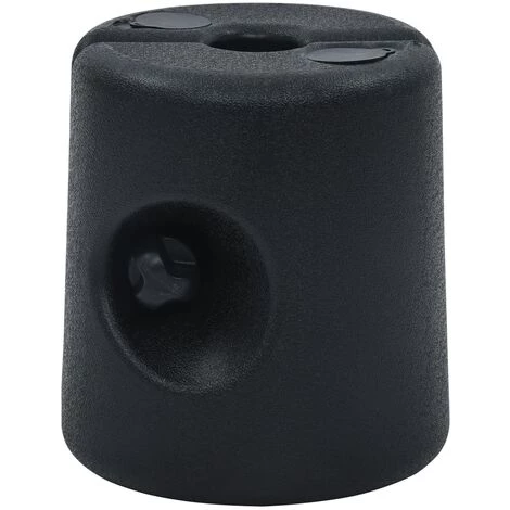 BEARSU Pavillon-Gewichte 4 Stk. PE Schwarz – Bild 4