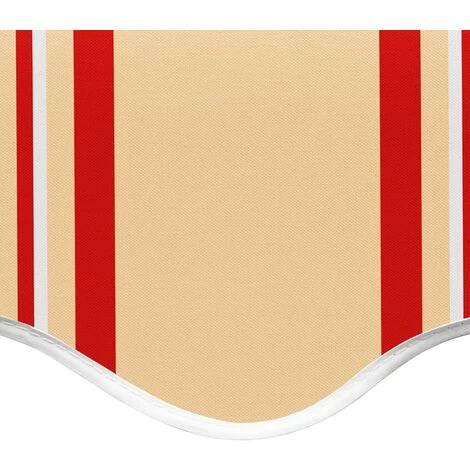 YOUTHUP Markisenbespannung Gelb Und Orange 4,5x3 M – Bild 5