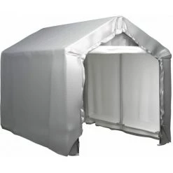 YOUTHUP Lagerzelt 180x300 Cm Stahl Grau