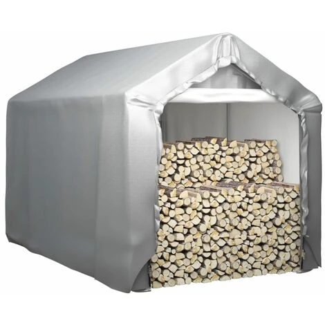 YOUTHUP Lagerzelt 180x300 Cm Stahl Grau – Bild 2