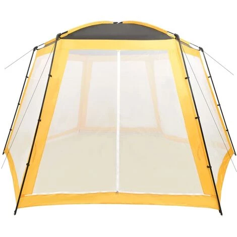 YOUTHUP Poolzelt Stoff 500x433x250 Cm Gelb – Bild 2