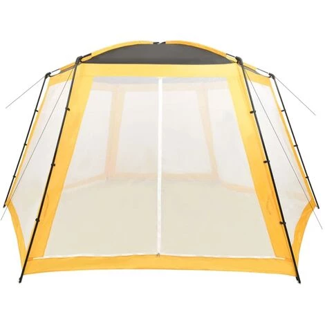 YOUTHUP Poolzelt Stoff 590x520x250 Cm Gelb – Bild 2