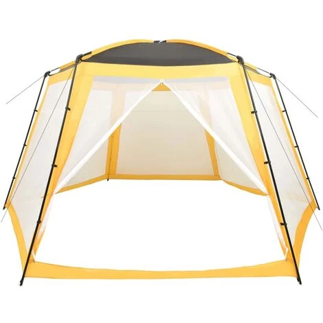 YOUTHUP Poolzelt Stoff 590x520x250 Cm Gelb – Bild 3