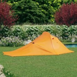 YOUTHUP Campingzelt 317x240x100 Cm Orange Und Grau